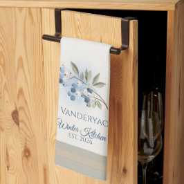 Winter Seasonal  Geschirrtuch