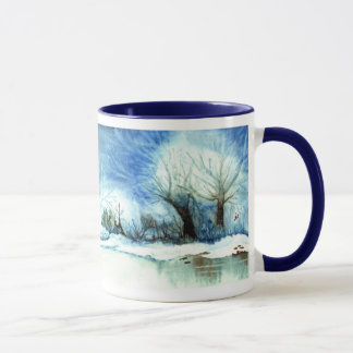 Winter See Tasse