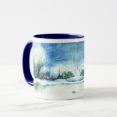 Winter See Tasse (Vorderseite Links)