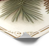 Winter-Segen-Plakat Poster (Ecke)