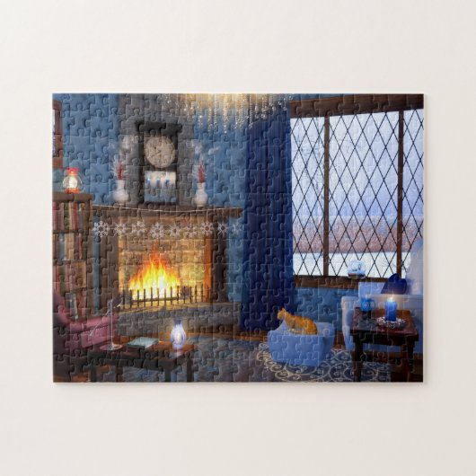 Winter Serenity Puzzle (Horizontal)