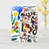 Winter set karte (Gelbe Blume)