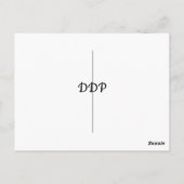 Winter set postkarte (Rückseite)