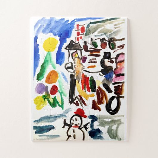 Winter set  puzzle (Vertikal)