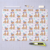 Winter Shiba Inu Weihnachten Seidenpapier (Handwerk)
