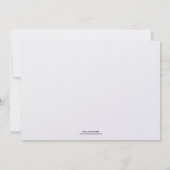 WINTER SHIMMER EDITION | Datum freihalten Save The Date (Rückseite)