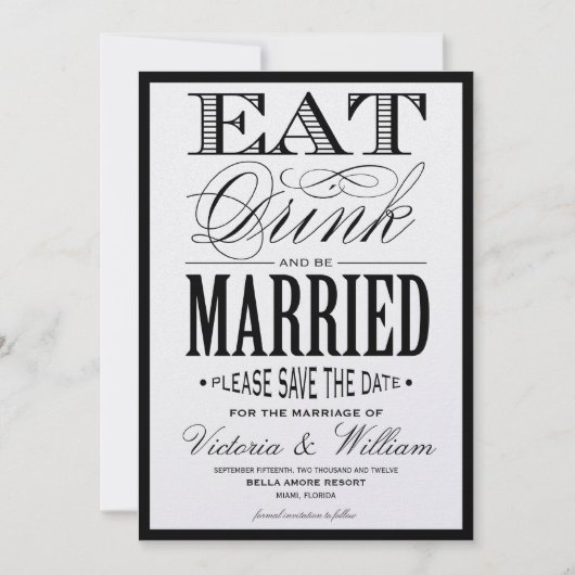 WINTER SHIMMER EDITION | Datum freihalten Save The Date (Vorderseite)