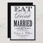 WINTER SHIMMER EDITION | Datum freihalten Save The Date (Vorne/Hinten)