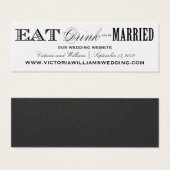 WINTER SHIMMER EDITION | WEDING WEBSITE CARDS (Vorne & Hinten)
