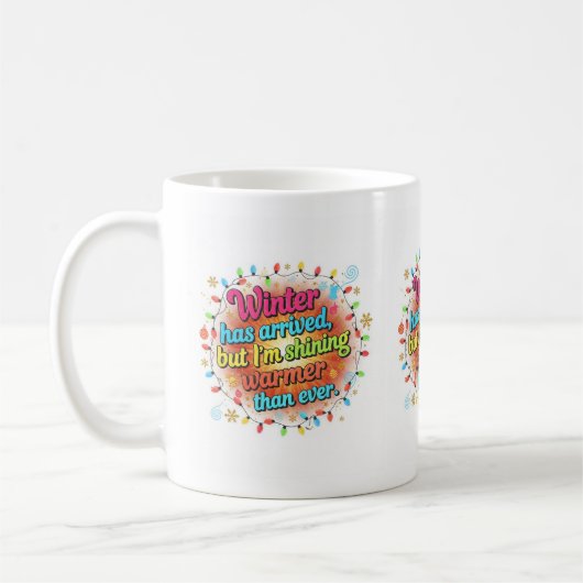 Winter Shine – Warm & Bright Holidays Kaffeetasse (Links)