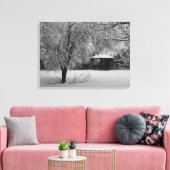 Winter Silence Single Print Leinwanddruck (Insitu (Wohnzimmer))