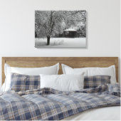 Winter Silence Single Print Leinwanddruck (Insitu (Schlafzimmer))