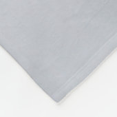 Winter Silence - Snowboarder Fleecedecke (Ecke)