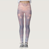 Winter Simple Modern White Leggings (Vorderseite)
