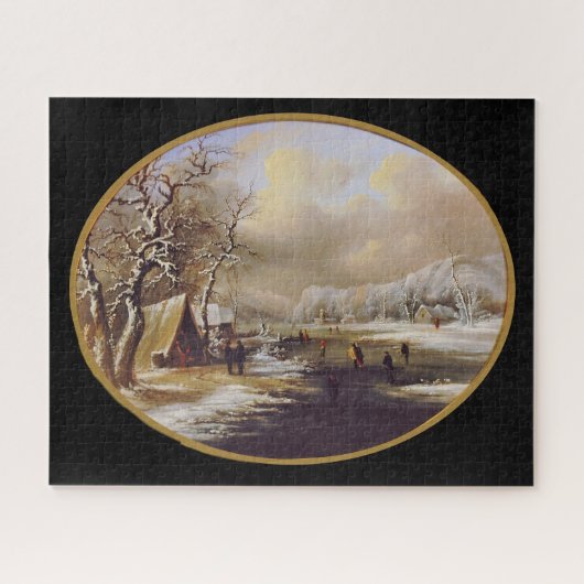 Winter Skaten in New Jersey Puzzle (Horizontal)