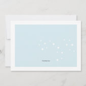 Winter Skaten Party Einladung (Rückseite)