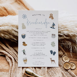 Winter Ski Resort Bachelorette Wochenende Ausflug