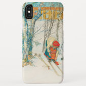 Winter Ski von Carl Larsson Case-Mate iPhone Hülle (Rückseite)