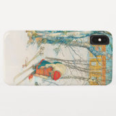 Winter Ski von Carl Larsson Case-Mate iPhone Hülle (Rückseite (Horizontal))