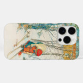 Winter Ski von Carl Larsson Case-Mate iPhone Hülle (Rückseite (Horizontal))