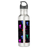 WINTER SKIER EDELSTAHLFLASCHE (Rückseite)