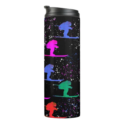 WINTER SKIER THERMOSBECHER (Nach rechts gedreht)