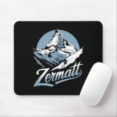 Winter Skiing Adventure  Mousepad (Mit Mouse)