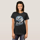 Winter Skiing Adventure  T-Shirt (Vorne ganz)