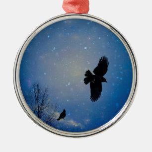 Winter Sky Ornament Aus Metall