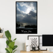 Winter Sky Poster (Heimbüro)