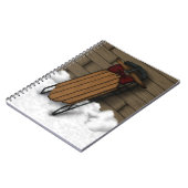 Winter Sled Notizblock (Linke Seite)