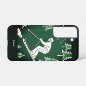 Winter Slopes Galaxy Premium Case Samsung Galaxy Hülle (Rückseite (Horizontal))