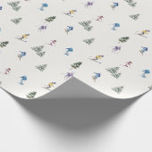 WINTER SLOPES Holiday Geschenkpapier (Ecke)