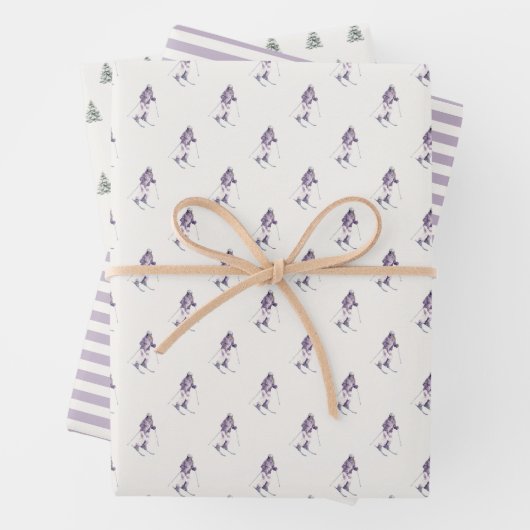 WINTER SLOPES Holiday Geschenkpapier Set (Beispiel)