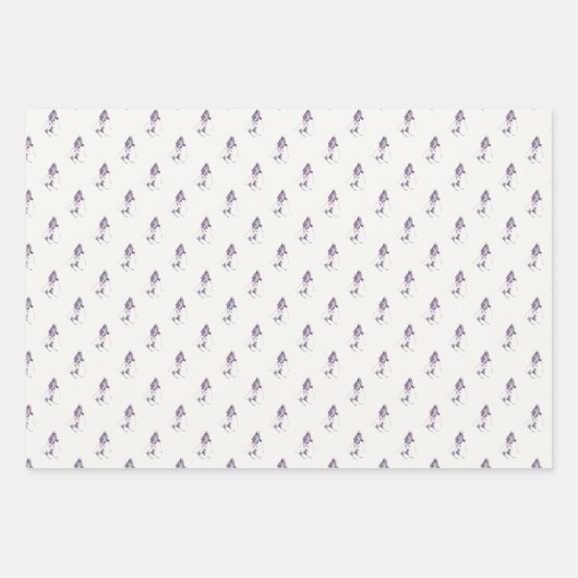 WINTER SLOPES Holiday Geschenkpapier Set (Vorderseite)