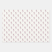 WINTER SLOPES Holiday Geschenkpapier Set (Vorderseite)