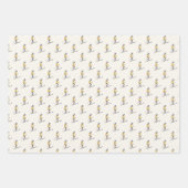 WINTER SLOPES Holiday Geschenkpapier Set (Vorderseite)