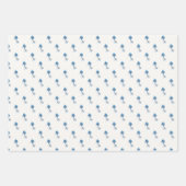 WINTER SLOPES Holiday Geschenkpapier Set (Vorderseite)