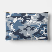 Winter Snow Blue Camouflage, Militär, Armee Zubehörtasche (Vorderseite)