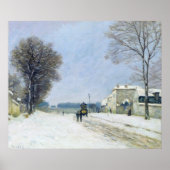 Winter, Snow Effect, 1876 Poster (Vorne)