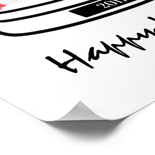 Winter Snow Globe Holiday Poster-Zeichen Poster (Ecke)