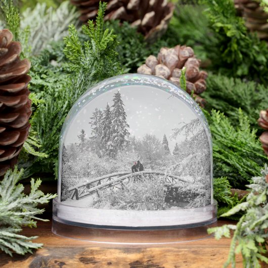 Winter Snow Globe Personalized Romantic Snowglobe Schneekugeln (Winter)
