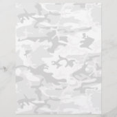 Winter Snow Gray Camouflage, Militär, Armee Flyer (Vorne)