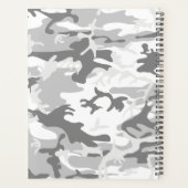 Winter Snow Gray Camouflage, Militär, Armee Planer (Rückseite)