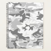 Winter Snow Gray Camouflage, Militär, Armee Planer (Vorderseite)