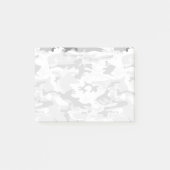 Winter Snow Gray Camouflage, Militär, Armee Post-it Klebezettel (Vorderseite)