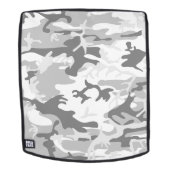Winter Snow Gray Camouflage, Militär, Armee Rucksack (Abnehmbare Front)