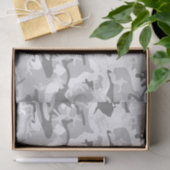 Winter Snow Gray Camouflage, Militär, Armee Seidenpapier (Geschenk)