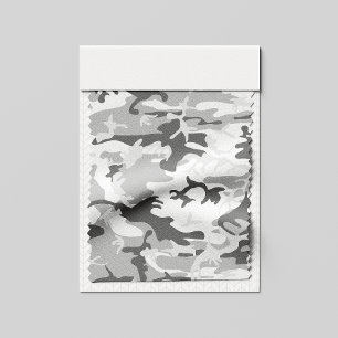 Winter Snow Gray Camouflage, Militär, Armee Stoff
