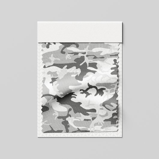 Winter Snow Gray Camouflage, Militär, Armee Stoff